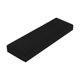 thumbnail image 5 of Fundas para bancos de comedor - Funda tapizada elástica suave y extraíble Negro, 5 of 9