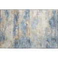 thumbnail image 2 of Addison Rugs Mayfield Washable Transitional Soft Abstract Blue Rectangle Rug, 1'8" x 2'6", 2 of 5