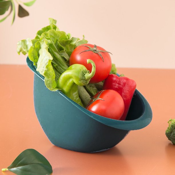 Hollow Fruit Bowl Wash Fruit Basket Home Kitchen Sink Wash Basket