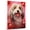 Bearded Collie, variant on Vizsla Dog Wall Art Prints, Funny Dog Canvas Wall Art, Cute Dog Art Canvas, Cute Puppy Art Painting for Pet Lovers Kid Bedroom Pet Room decor ( Valentine Gift For Her)