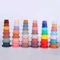 thumbnail image 3 of Stacking Puzzle Silicone Toys Interactive Children's Educational Toys 0-3 Years Holiday Gift, 3 of 6