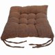 thumbnail image 1 of 40x40cm Solid Color Square Soft Thicken Seat Pad Cushion Tie On Chair Home Decor-zzy, 1 of 5