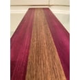 thumbnail image 2 of Stumps Custom Wood Experience Ultimate Relaxation with a Handcrafted Purple Heart Wood Bathtub Tray 29-30 Inches Length x 6-9 Inches Width No Slots, 2 of 5