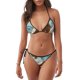 thumbnail image 1 of Fotbe Fresh Coconut Splash Traje de Baño para Mujer de Dos Piezas – Bikini Sexy de Tirantes Tipo Halter con Diseño Triangular, 1 of 6