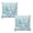 Coastal Starfish, variant on Coastal Nautical Starfish Pillow Covers 24x24 Set of 2 Ocean Coral Seagrass Summer Decorative Throw Pillow Cases Aqua Turquoise Beach Themed Outdoor Cushion Covers for Home Couch Sofa