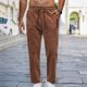 thumbnail image 1 of Ceisia Men Flannel Warm Sleep Pants Adjustable Drawstring Home Pants Casual Gift Outdoor Lounge Trousers, 1 of 9