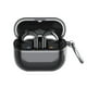 thumbnail image 4 of WAITLOVER Funda transparente a prueba de golpes de protección completa con mosquetón para Galaxy Buds 3/3 Pro 2024, 4 of 6