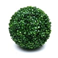 thumbnail image 1 of 2pack/lot Lifelike 18CM Artificial Topiarys Balls For Home Garden Balcony Decoration Office 2x Realistic Simulation Boxwood Balls For Outdoor Artificial Plants Lover Artificial Outdoor Plants 2piece, 1 of 9