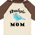 thumbnail image 4 of Inktastic Budgie Mom Parakeet Budgerigar Bird Girls Long Sleeve Baby Bodysuit, 4 of 5