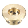 thumbnail image 4 of Uxcell 12mm x 18mm x 12mm Flanged Sleeve Bearings Wrapped Oilless Bushings Brass 2 Pack, 4 of 5