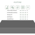 thumbnail image 5 of 60x84 Inch Gray Rectangle Tablecloths Morandi Series Heavy Duty Washable Fabric Table Cloth Waterproof Durable Solid Table Cover for Kitchen Dining Party Buffet Home Picnic Wedding, 5 of 7