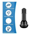 thumbnail image 2 of 100pack TR413 Snap in Type Rubber Valve Tool Set Tubeless Tyre Valves Stems Rubber Valve Stems Car Accessories Parts, 2 of 5