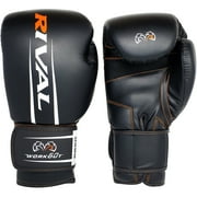 RIVAL Boxing RB60 Workout Hook and Loop Bag Gloves 2.0 - Small - Black