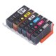 thumbnail image 2 of Ink Cartridge, Large Pages Output ABS Tight Fit Fadeless Professional Printing Ink Cartridge Smoothly Ink Output Clear for MG5170 ANGGREK FJ1019, 2 of 8