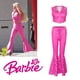 thumbnail image 2 of Trajes De Niña Rosa Barbie Adulto Conjunto De Ropa Disfraz De Halloween Fiesta Película Misma, 2 of 3