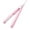 Pink, variant on SATRINO 2024 New Pink Mini Ceramic Hair Curler & Straightener, 2-in-1 Curling Iron for Short and Fine Hair
