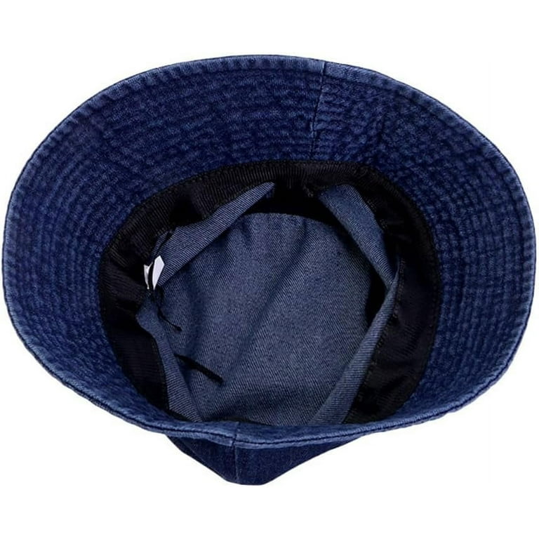 LinYooLi Denim Bucket Hat Fisherman Cap Packable Sun Hat for LinYooLi Denim Bucket Hat Fisherman Cap Packable Sun Hat for