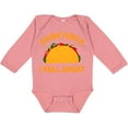 thumbnail image 3 of Inktastic Tacos Fall Apart Boys or Girls Long Sleeve Baby Bodysuit, 3 of 5