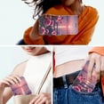 thumbnail image 6 of PU Leather Wallet Case for Samsung Galaxy S26 Ultra with Pattern Design, Built in Kickstand Card Slots Wrist Strap Drop Protective Phone Cover for Samsung Galaxy S26 Ultra, F, 6 of 6