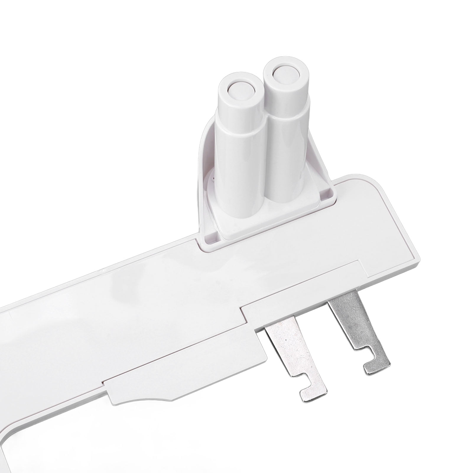 YAHHU Ultra Slim Bidet Attachment for Toilet Dual Nozzle Water Sprayer Easy Installation Non-Electric Bidet Toilet Seat Attachment 14.5 inches / 37 cm
