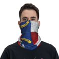 thumbnail image 7 of North Carolina Flag Retro Face Mask Bandanas Neck Gaiter Headwear Magic Scarf Headband For Dust Sun Wind, 7 of 7