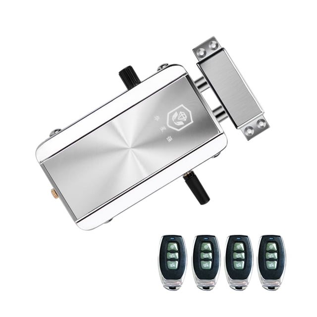 Intelligent Door Lock Kit Smart Wireless Remote Control Keyless Entry Electronic Lock -theft Deadbolt Access Control System for Home Hotel Apartment