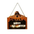 thumbnail image 1 of Halloween Hanging Wooden Sign Decorations for Door Window,Restroom Decorative Signs Haunted House and Horror Rest In Pieces Halloween Party Supplies, 1 of 14