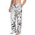 thumbnail image 2 of Balery Men'S Cowboy Pants,Sleepwear Pants,Pajama Pants,Pj Bottoms Drawstring And Pockets-Small, 2 of 9