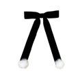 thumbnail image 1 of Fashionable Bows Hair Accessory With Furry Detail For Women Hairpieces Winter Hair Clip For Work Dates And Celebrations Red, 1 of 4