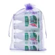 thumbnail image 5 of 50 bolsas de organza con cordón de 17 x 23 cm, bolsas de exhibición para embalaje de joyas, bolsas de regalo para dulces para Navidad, Halloween, bodas, fiestas de cumpleaños, 5 of 5