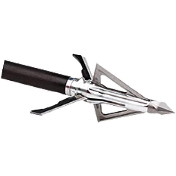 Grim Reaper 1503 Hybrid Broadhead 1 1/2" Cut, 100 Grain Broadheads for Archery, Premium Hunting Arrowheads with Fixed and Mechanical Blades$$Other