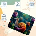 thumbnail image 3 of Snail Printed Square Gaming Mouse Pad, 8.3x9.8 Inch Non-Slip Rubber Bottom Mousepad for Office and Gaming, 3 of 6