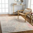 thumbnail image 5 of Surya Subtle 79x108" Modern Polyester Rug in Taupe/Gray/Light Red/Yellow, 5 of 6