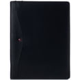 thumbnail image 3 of Alpine Swiss Leather Zippered Writing Pad Portfolio Business Briefcase Organizer, 3 of 8