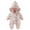 Pink, variant on Baby Boy Romper Boys Winter Romper Jumpsuit Warm Thickened Toddler Jumpsuit White 3-6 Months