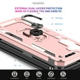 thumbnail image 4 of LeYi For Samsung Galaxy A54 Phone Case and Screen Protectors 2 Pack, Mobile Case, Rose Gold, 4 of 7