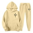 thumbnail image 2 of Vetsdori Sweatsuits for Men 2 Piece With Hoodie,Track Suits for Men Hoodies,Loungewear Casual Workout Outfits Sports Athletic Gym Pocket,Hooded Sweatshirts and Joggings for Men, 2 of 5