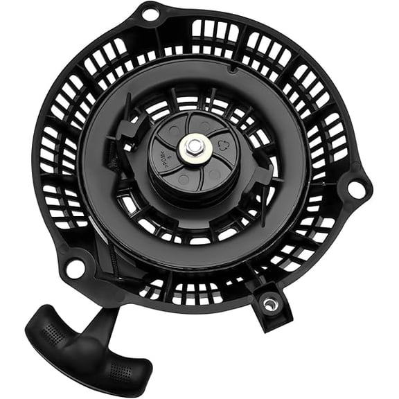Lawn Mower Recoil Starter Assembly with Pull Cord Compatible with 173cc 5.5HP Engine, Smooth Rewind for Yard Care