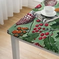 thumbnail image 4 of HAOXIT , Handblock Print Floral Table Cloth for Kitchen Dining Linen I Parties, Weddings, , Spring Summer Decor white, 4 of 7
