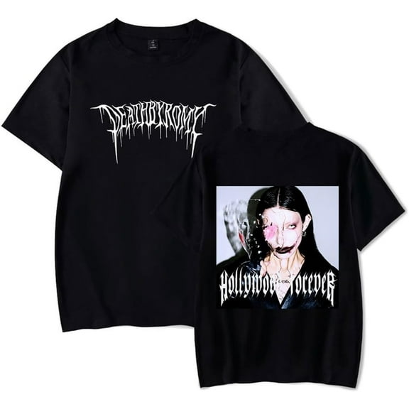 Deathby Romy 2025 Tour Merch Short Sleeve T-shirt Unisex Fashion Crew Neck Top