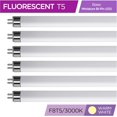 thumbnail image 3 of czcpp-(Lot de 6) F8T5/WW - T5 Fluorescent 3000K Blanc Chaud - 8 Watts - 12 Pouces Ampoules Longue Durée, 3 of 4