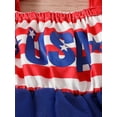 thumbnail image 5 of Okbabeha 4th of July Baby Girl Outfits Toddler Fourth of July Romper Dress American Flag Strap Tulle Bodysuit Tutu Dress Summer Independence Day Clothes, 5 of 8