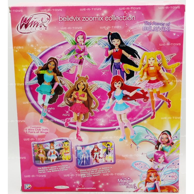 Winx Club Believix Zoomix Collection 12 Pieces Jakks Pacific 2012
