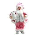 thumbnail image 2 of Todaioua Clearance Christmas Sitting Santa Hand Crafted Coat Santa Claus Figurines Doll with Gift Bag and Presents Christmas Decoration for Home Office Table Xmas Party Ornament Gift, 2 of 4