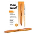 thumbnail image 3 of Pentel WOW! Retractable Ballpoint Pens, Medium Line, Orange Ink, Box of 12 (BK440-F), 3 of 4
