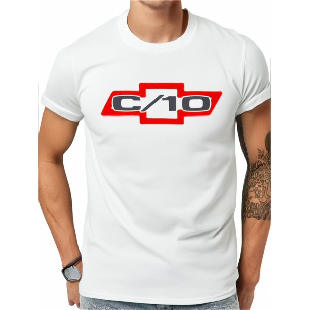 C10 Print New Style Men's T-Shirt, Fashion Short Sleeve Cotton T-Shirt, Breathable, Moisture-Wicking - Perfect for eryday Wear and Outdoors Activities Hot