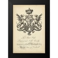 thumbnail image 2 of Vision Studio 13x18 Black Modern Framed Museum Art Print Titled - Peerage of England V, 2 of 5