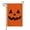 White, variant on Halloween Garden Flag - Double Sided 12x18 Inch, Seasonal Outdoor Decor for Yard, Lawn,House - Family,Friends,Halloween.