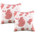 thumbnail image 2 of UBIUO Cows Print Throw Pillow Covers 18x18, 3pcs Throw Pillow Cases Cushion for Sofa Couch Car Living Room Decor, Comfortable Cozy Farmhouse Animal Pl, 2 of 4