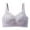 Purple, variant on Fatuov Lace Bras for Women Adjustable Straps Soft Everyday Bras for Lounge Full Coverage Wireless Push Up Seamless Underwear 34B, Purple